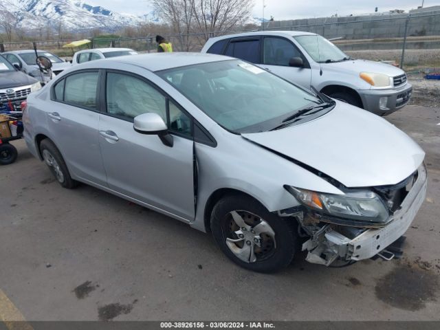 HONDA CIVIC 2013 2hgfb2f5xdh558962