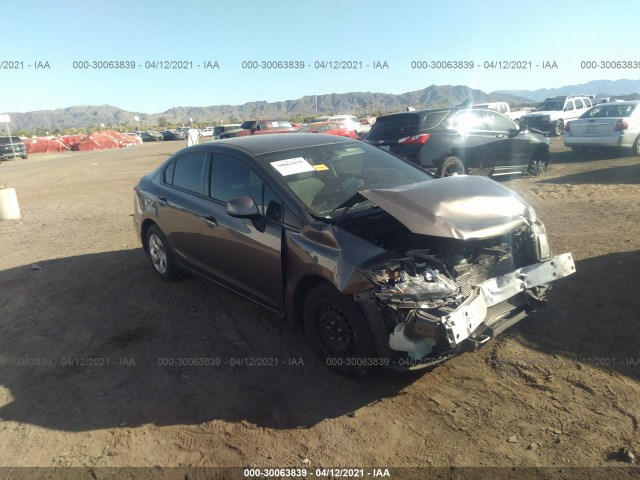 HONDA CIVIC SDN 2013 2hgfb2f5xdh564440