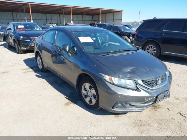 HONDA CIVIC 2013 2hgfb2f5xdh571985