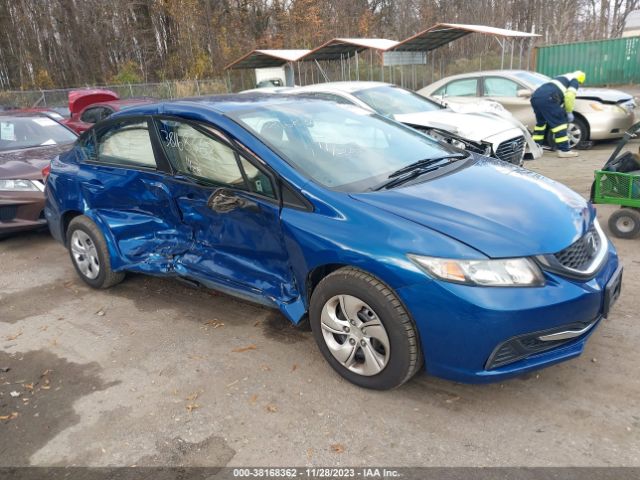 HONDA CIVIC 2013 2hgfb2f5xdh577351