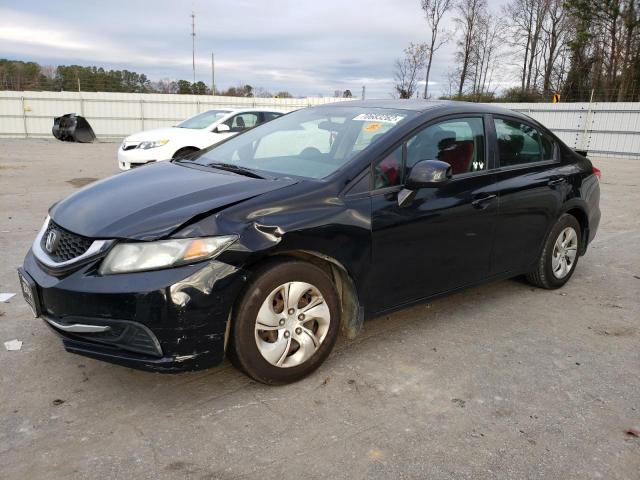 HONDA CIVIC LX 2013 2hgfb2f5xdh595476