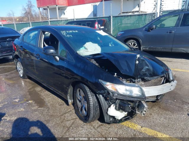 HONDA CIVIC 2013 2hgfb2f5xdh600708