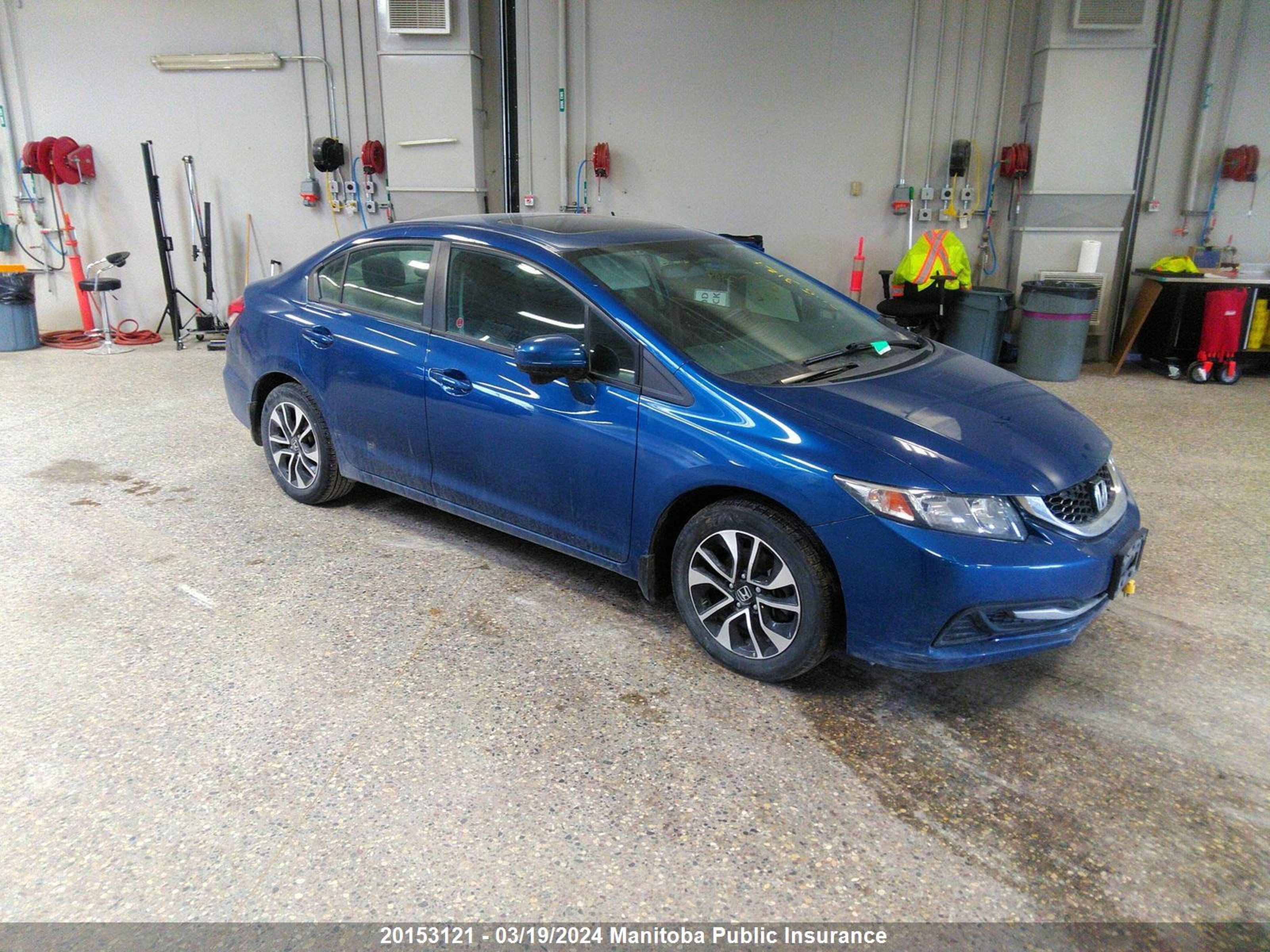 HONDA CIVIC 2014 2hgfb2f5xeh039895