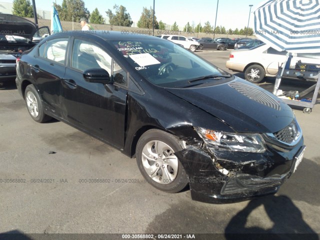 HONDA CIVIC SEDAN 2014 2hgfb2f5xeh501940