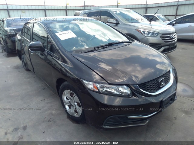 HONDA CIVIC SEDAN 2014 2hgfb2f5xeh507480