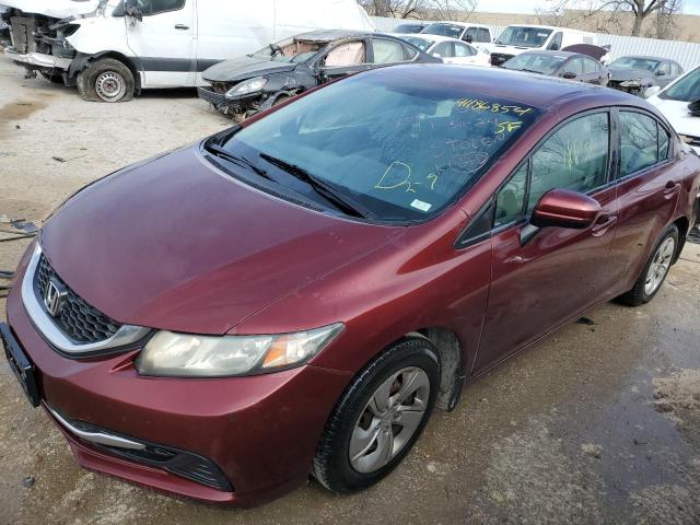 HONDA CIVIC 2014 2hgfb2f5xeh546540