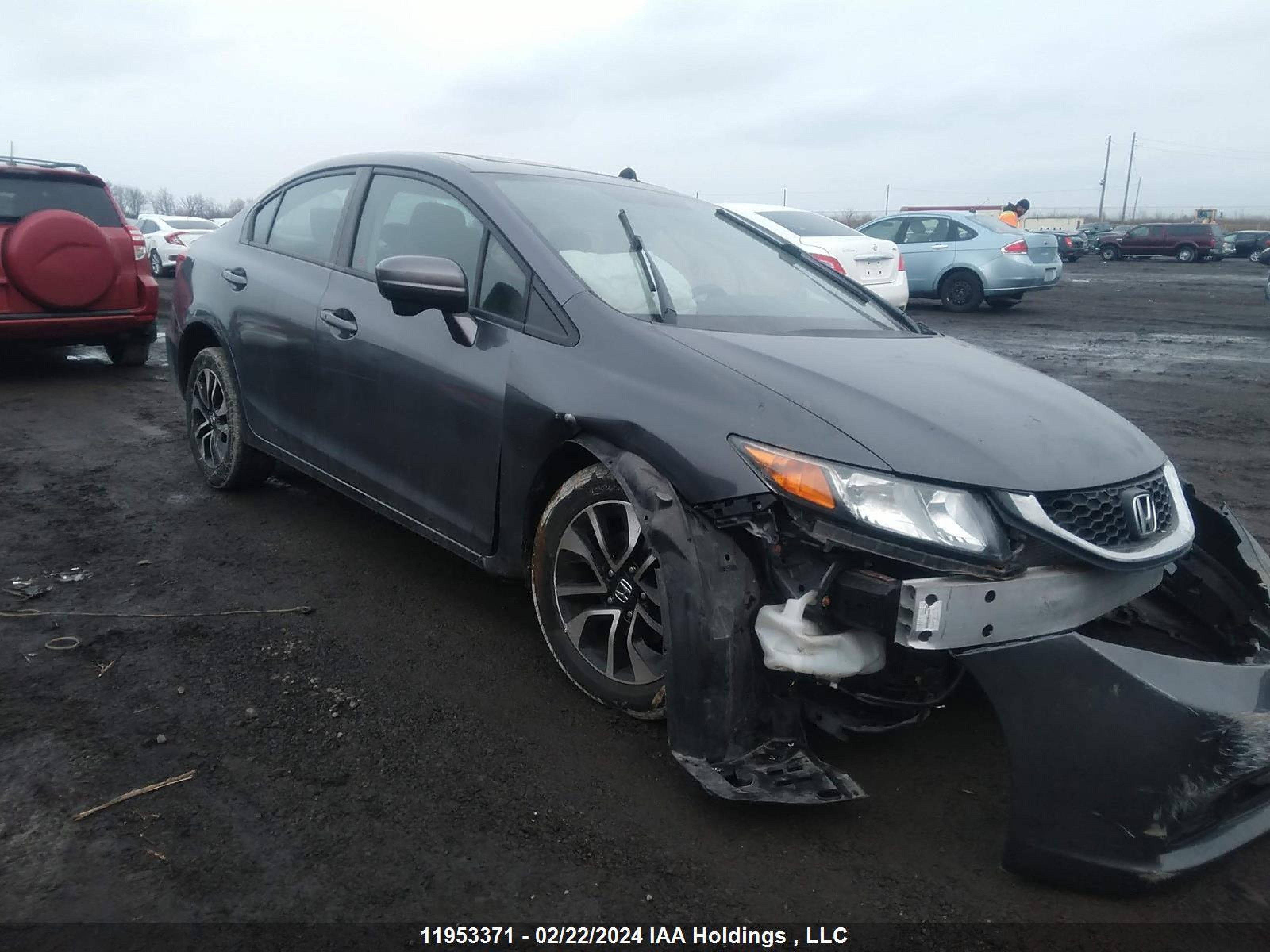 HONDA CIVIC 2015 2hgfb2f5xfh048629