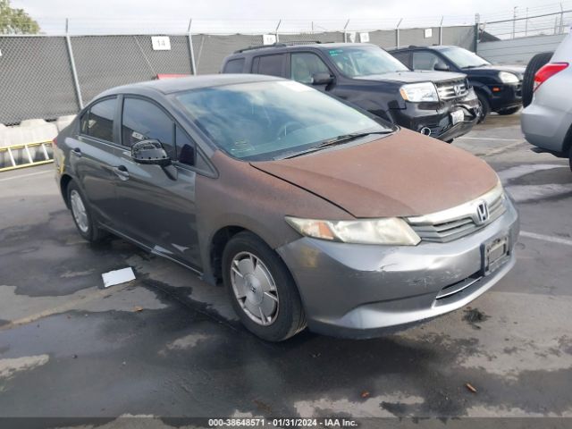 HONDA CIVIC 2012 2hgfb2f61ch570330