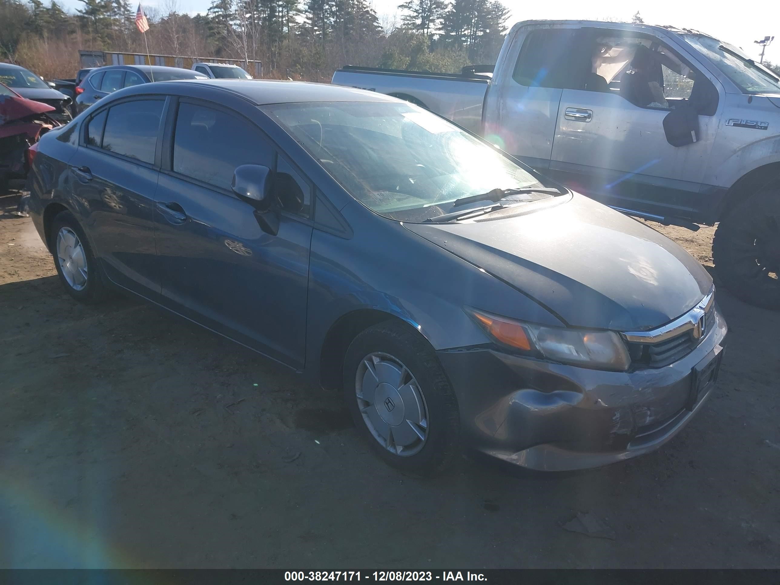 HONDA CIVIC 2012 2hgfb2f63ch321494