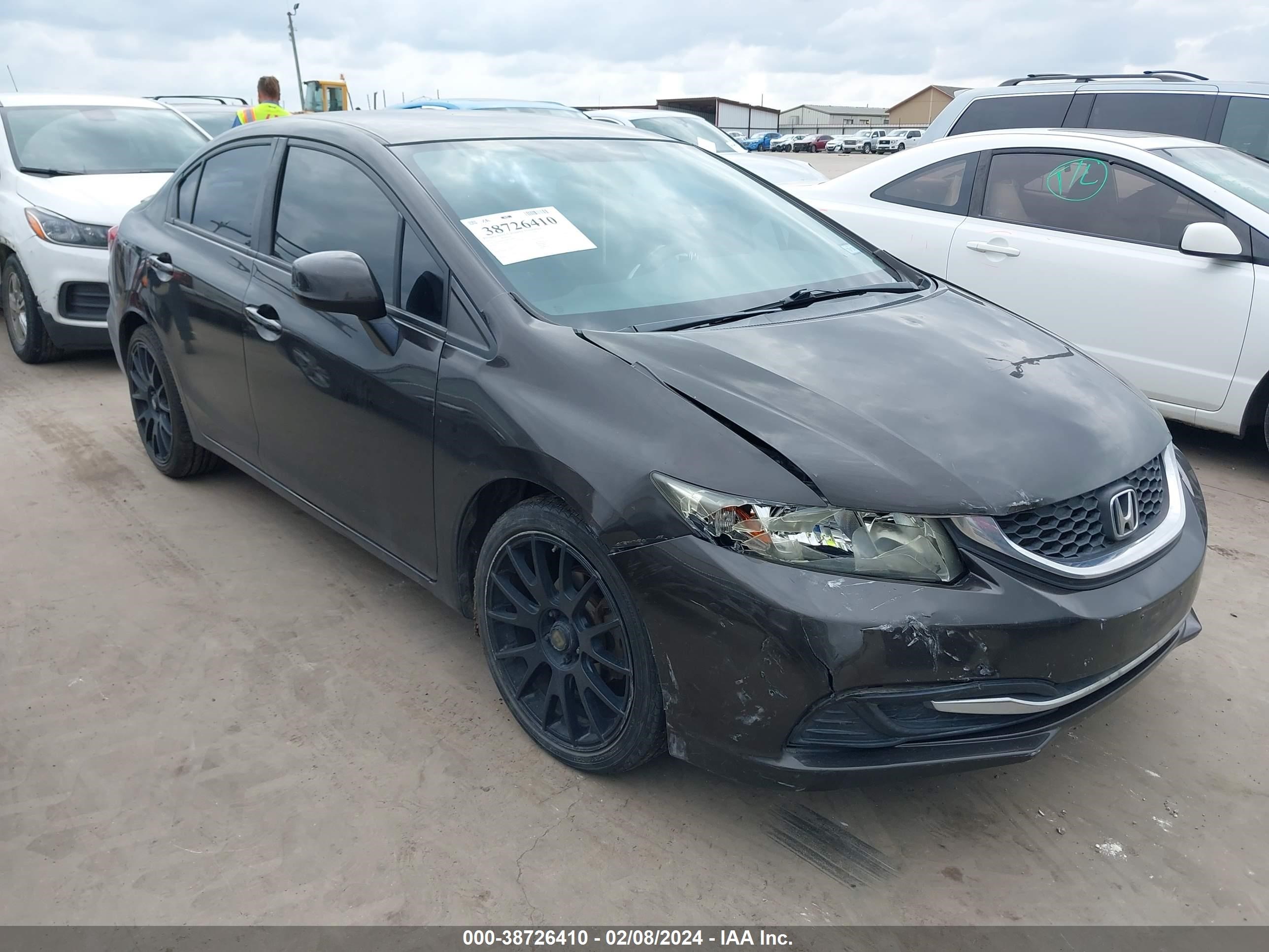 HONDA CIVIC 2013 2hgfb2f67dh557843