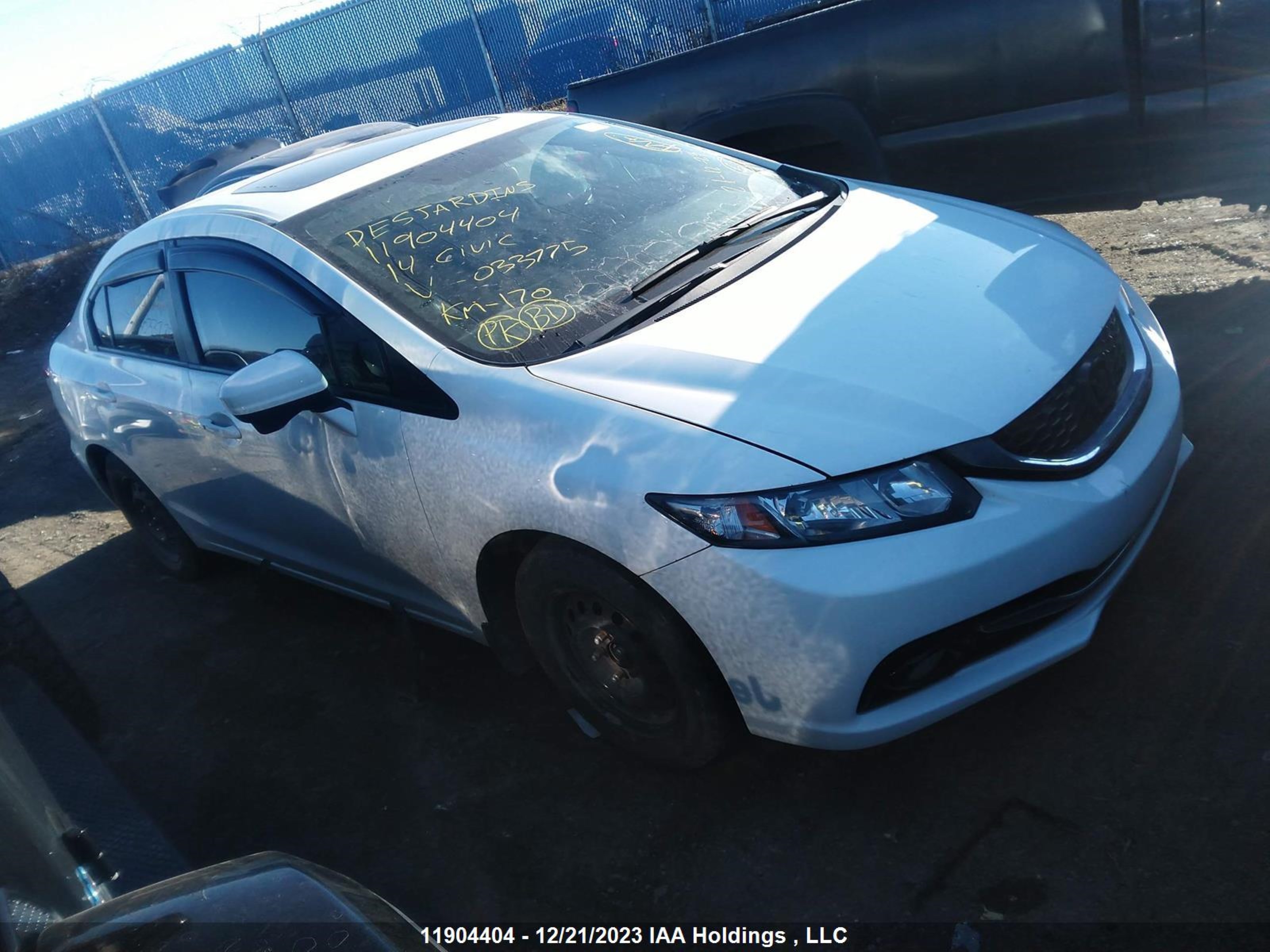 HONDA CIVIC 2014 2hgfb2f71eh033775