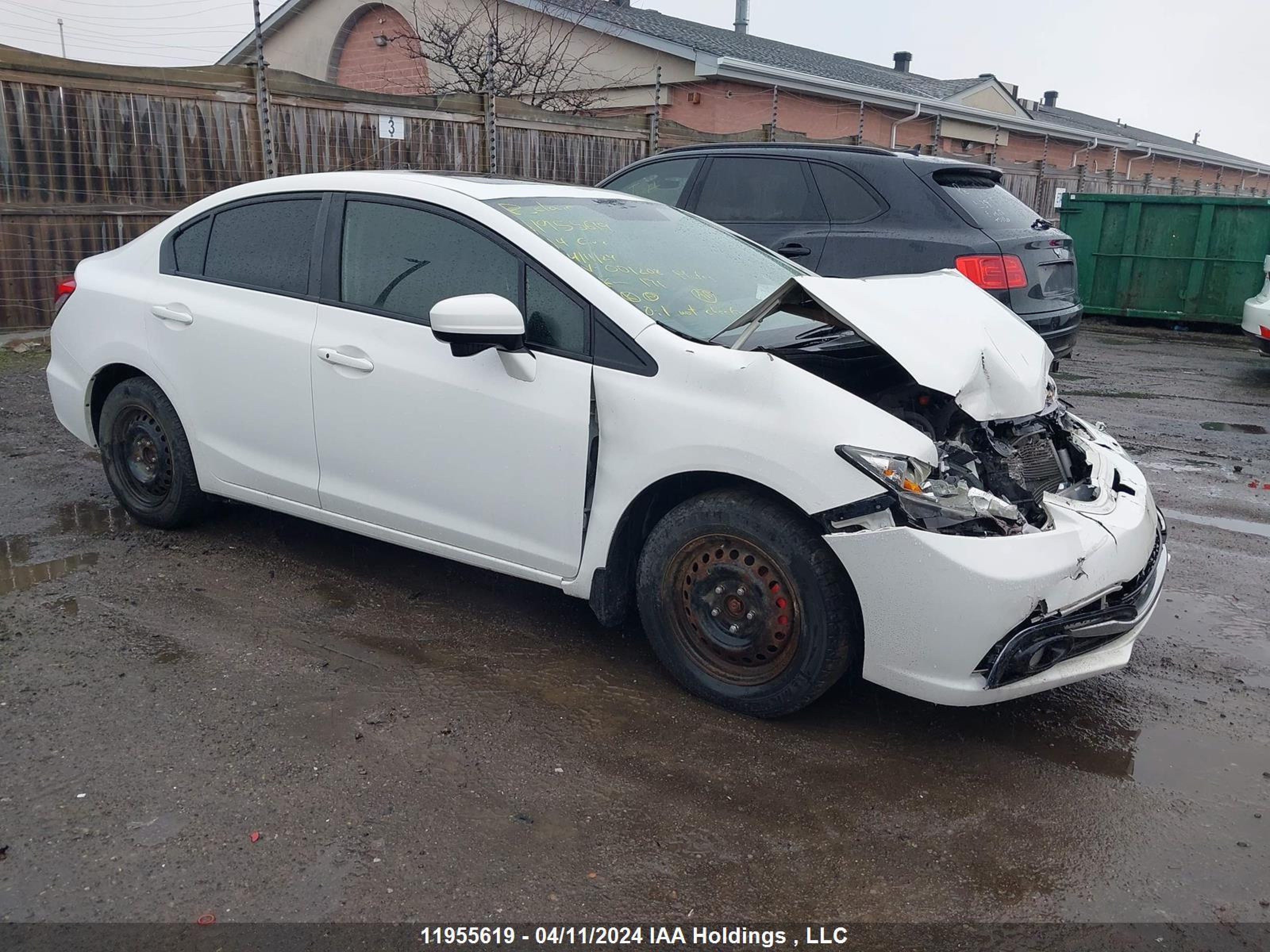 HONDA CIVIC 2014 2hgfb2f74eh001208