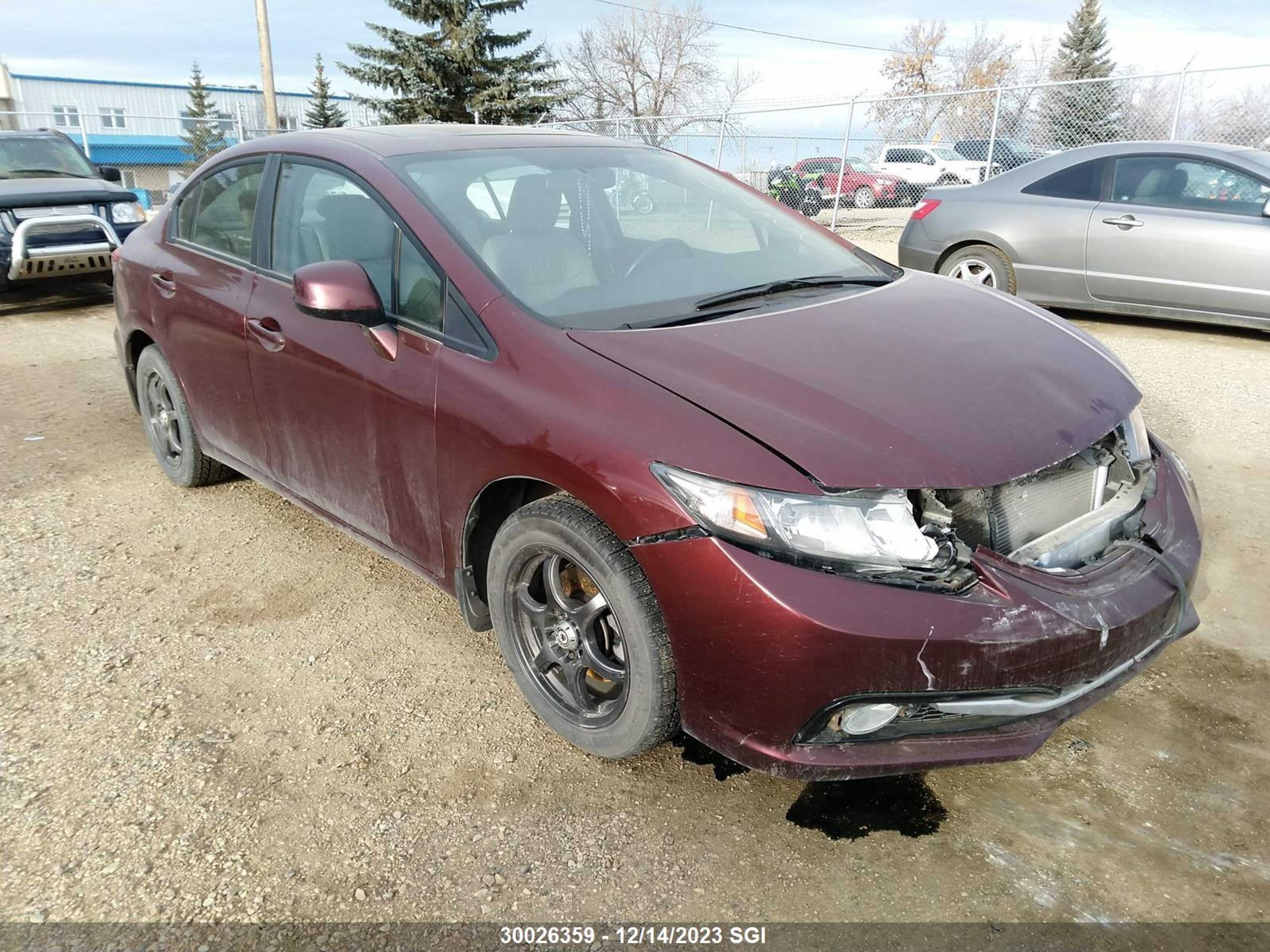 HONDA CIVIC 2013 2hgfb2f77dh008653