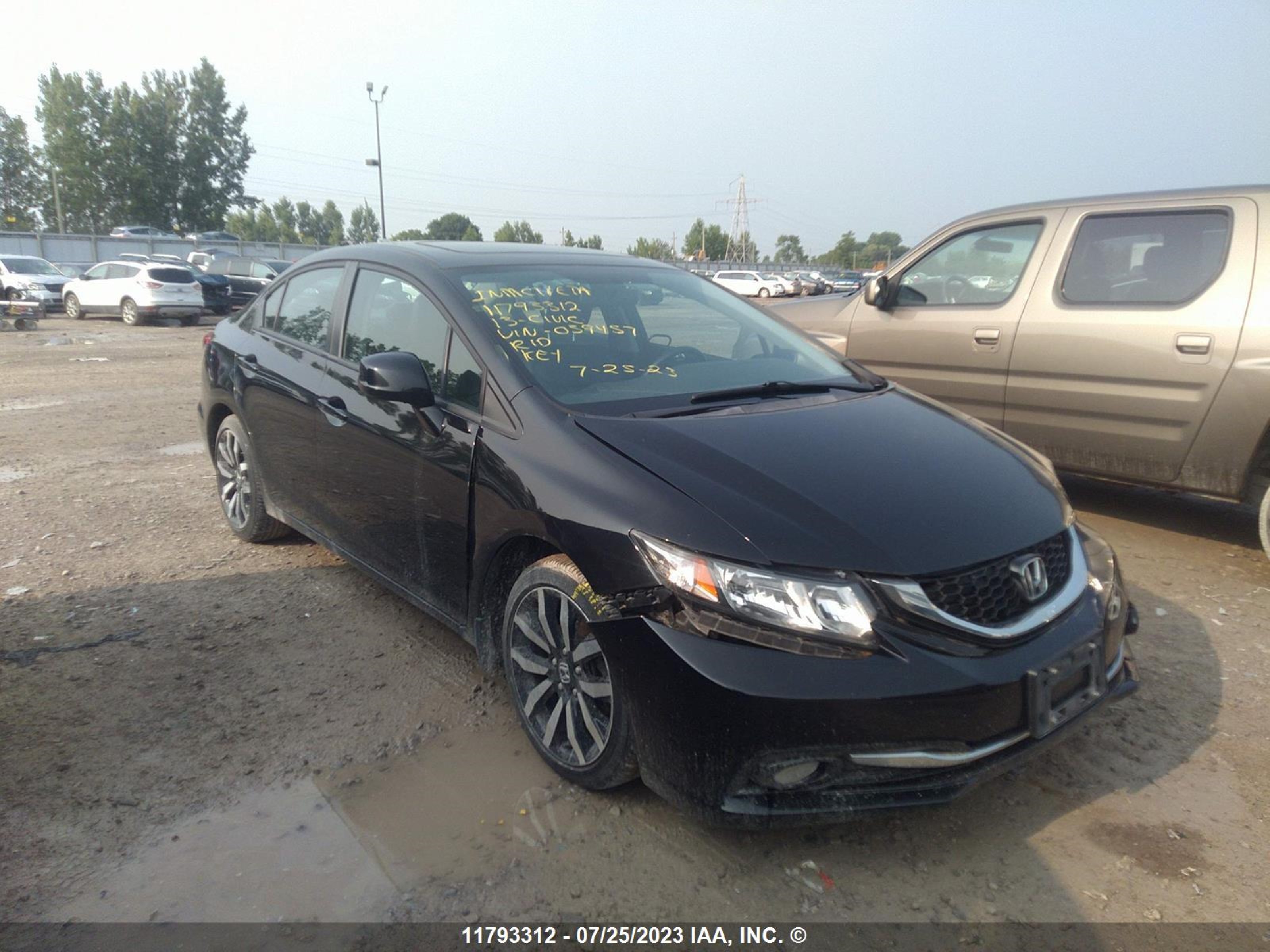 HONDA CIVIC 2013 2hgfb2f78dh039457