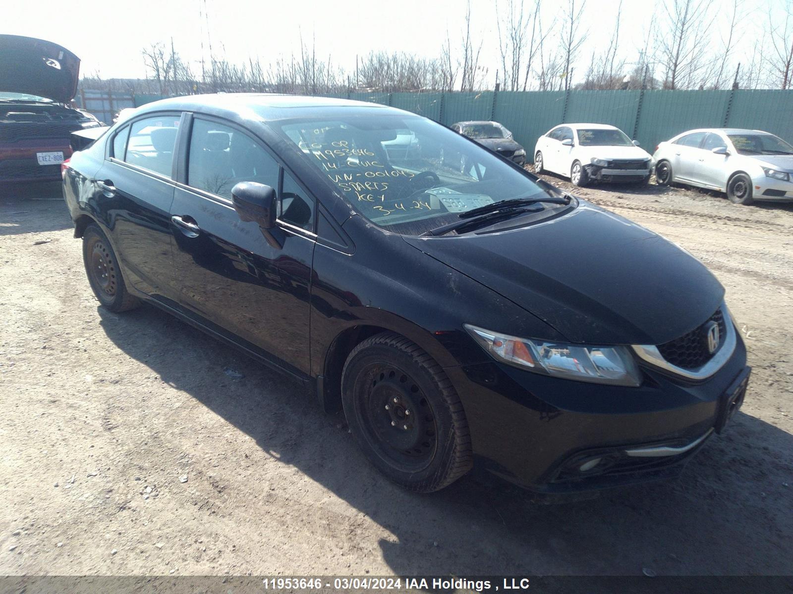 HONDA CIVIC 2014 2hgfb2f79eh001043