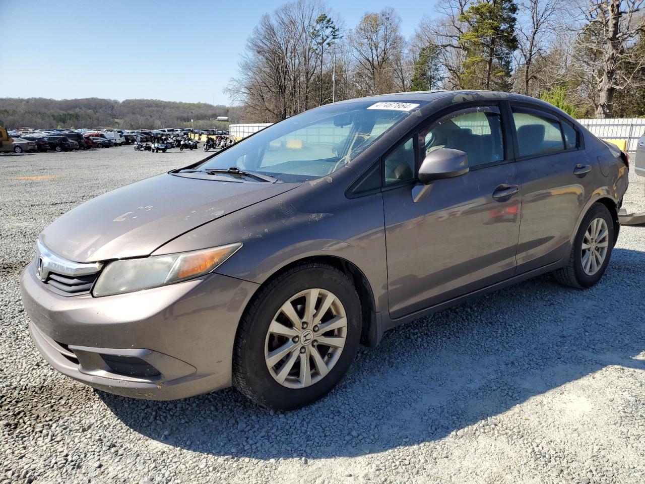 HONDA CIVIC 2012 2hgfb2f80ch514946