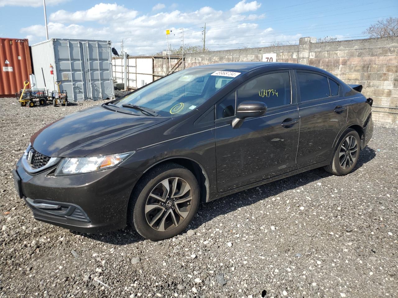 HONDA CIVIC 2014 2hgfb2f80eh510608