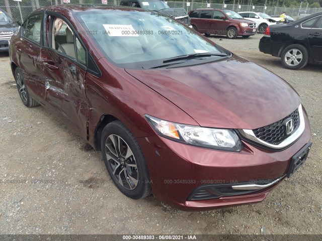 HONDA CIVIC SEDAN 2015 2hgfb2f80fh557655