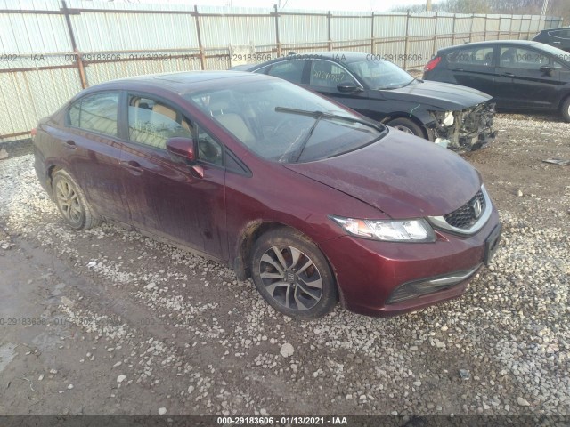 HONDA CIVIC SEDAN 2015 2hgfb2f80fh558207