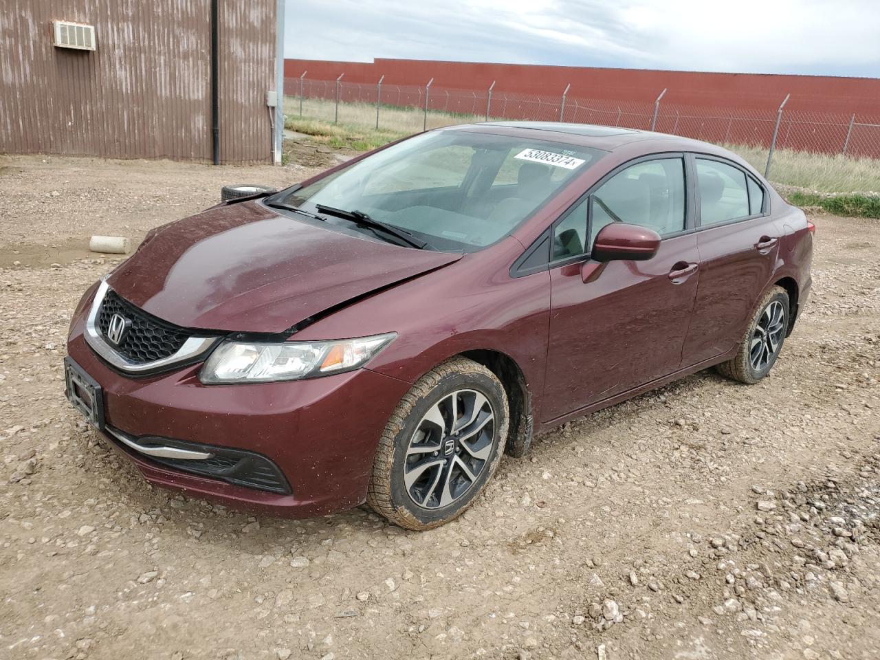 HONDA CIVIC 2015 2hgfb2f81fh539505