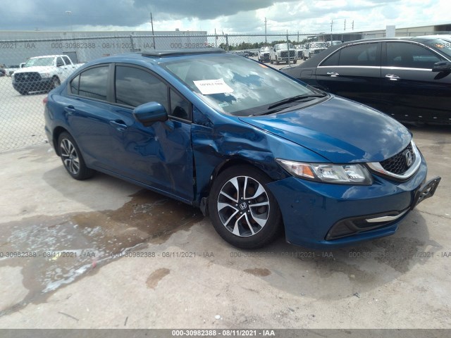 HONDA CIVIC SEDAN 2015 2hgfb2f81fh551931