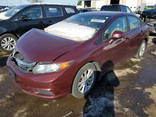 HONDA CIVIC EX 2012 2hgfb2f83ch533250