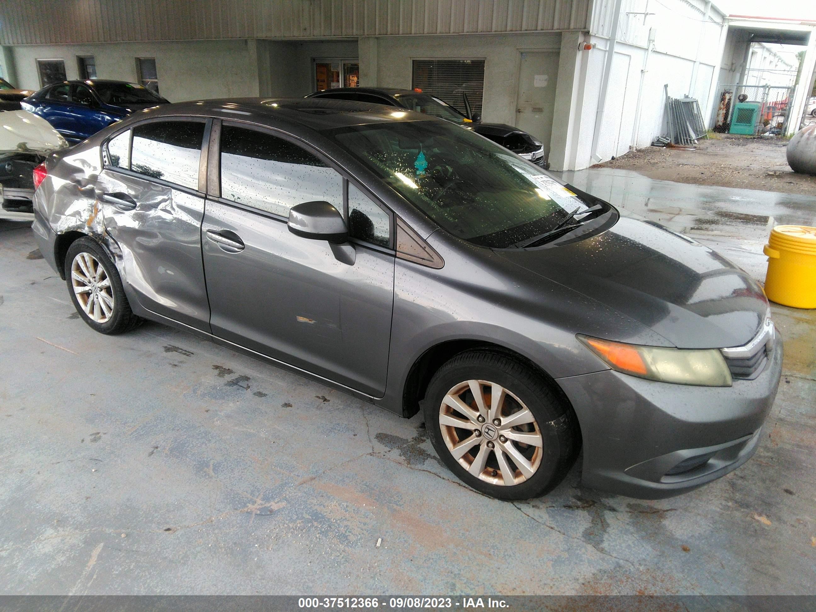 HONDA CIVIC 2012 2hgfb2f84ch307718