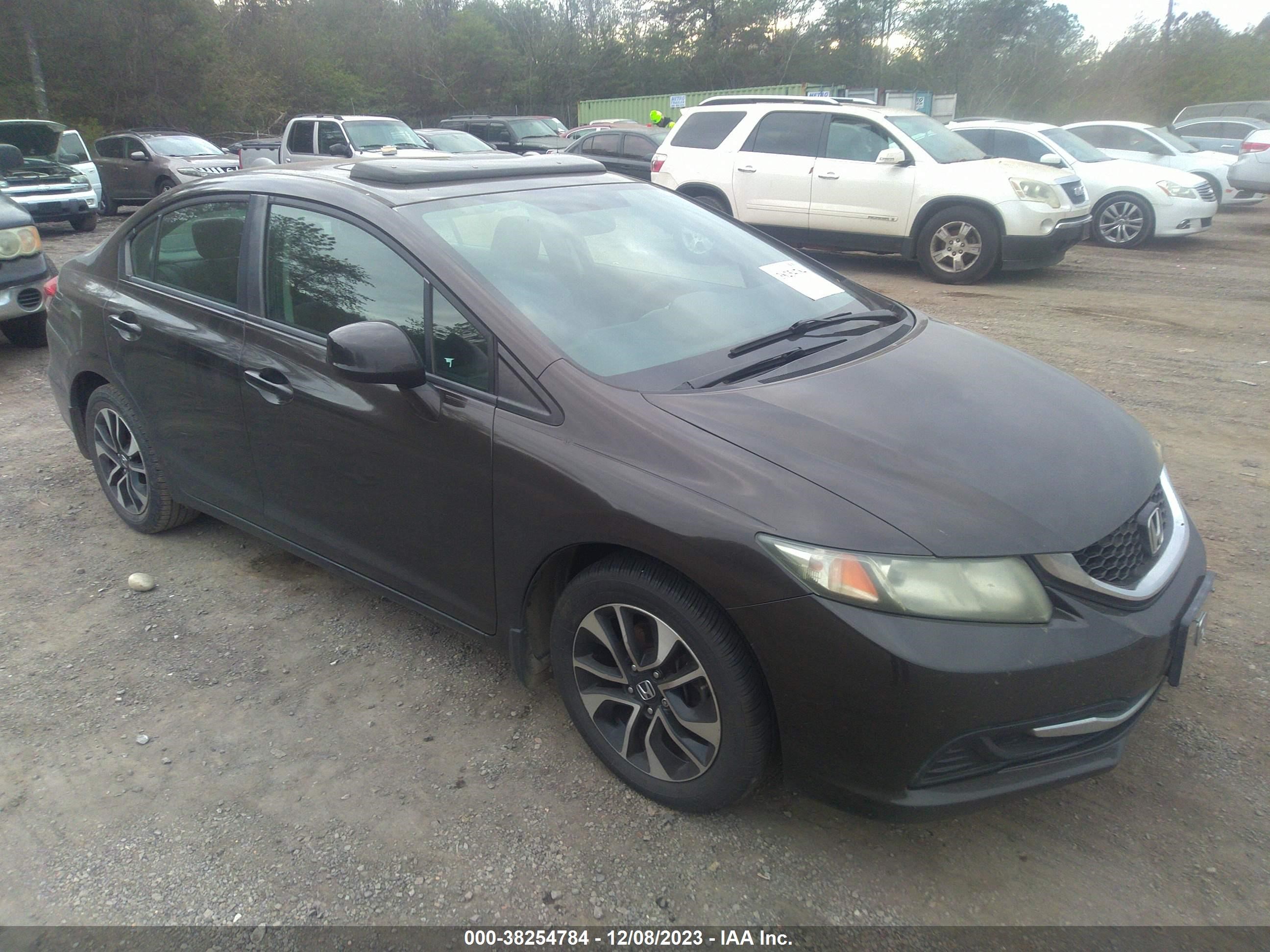 HONDA CIVIC 2013 2hgfb2f84dh512215