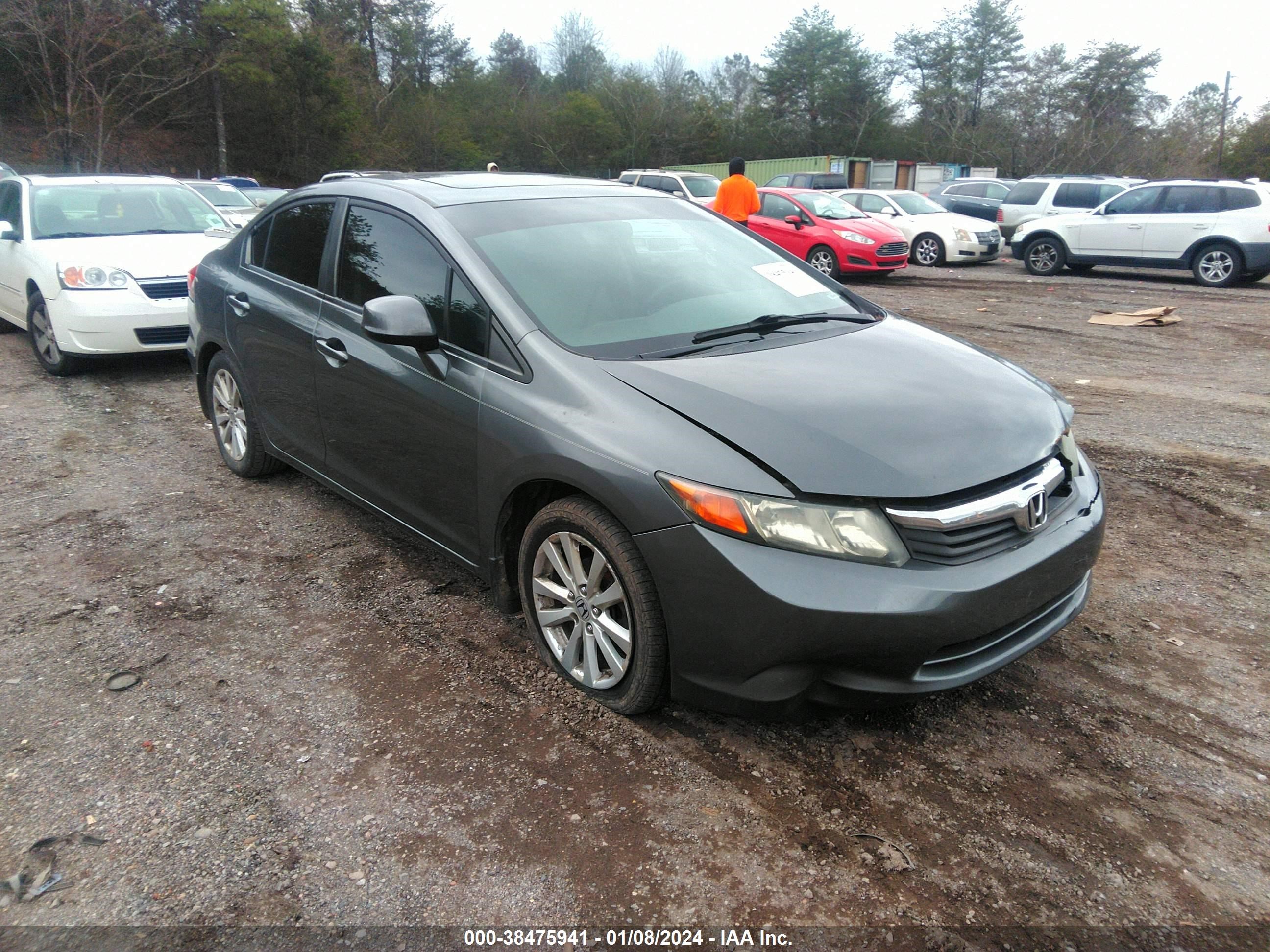 HONDA CIVIC 2012 2hgfb2f85ch306643