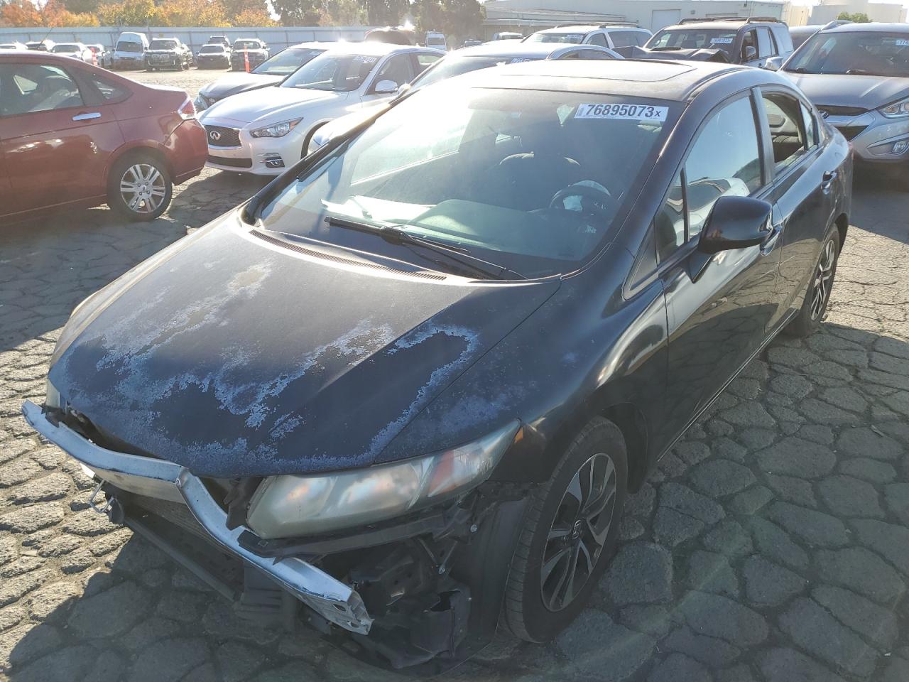 HONDA CIVIC 2013 2hgfb2f85dh537057