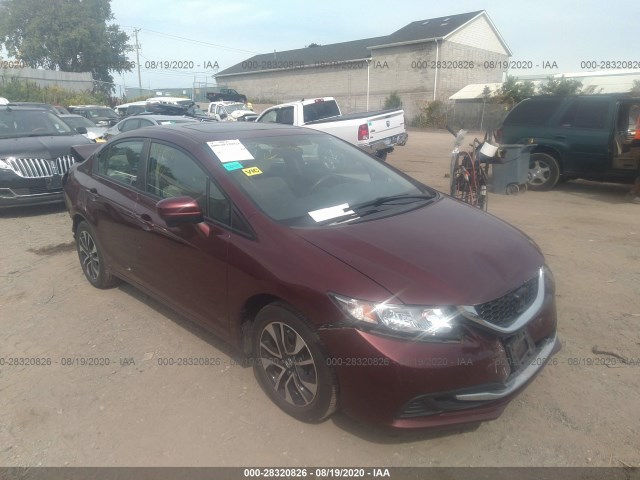 HONDA CIVIC SEDAN 2014 2hgfb2f85eh557343