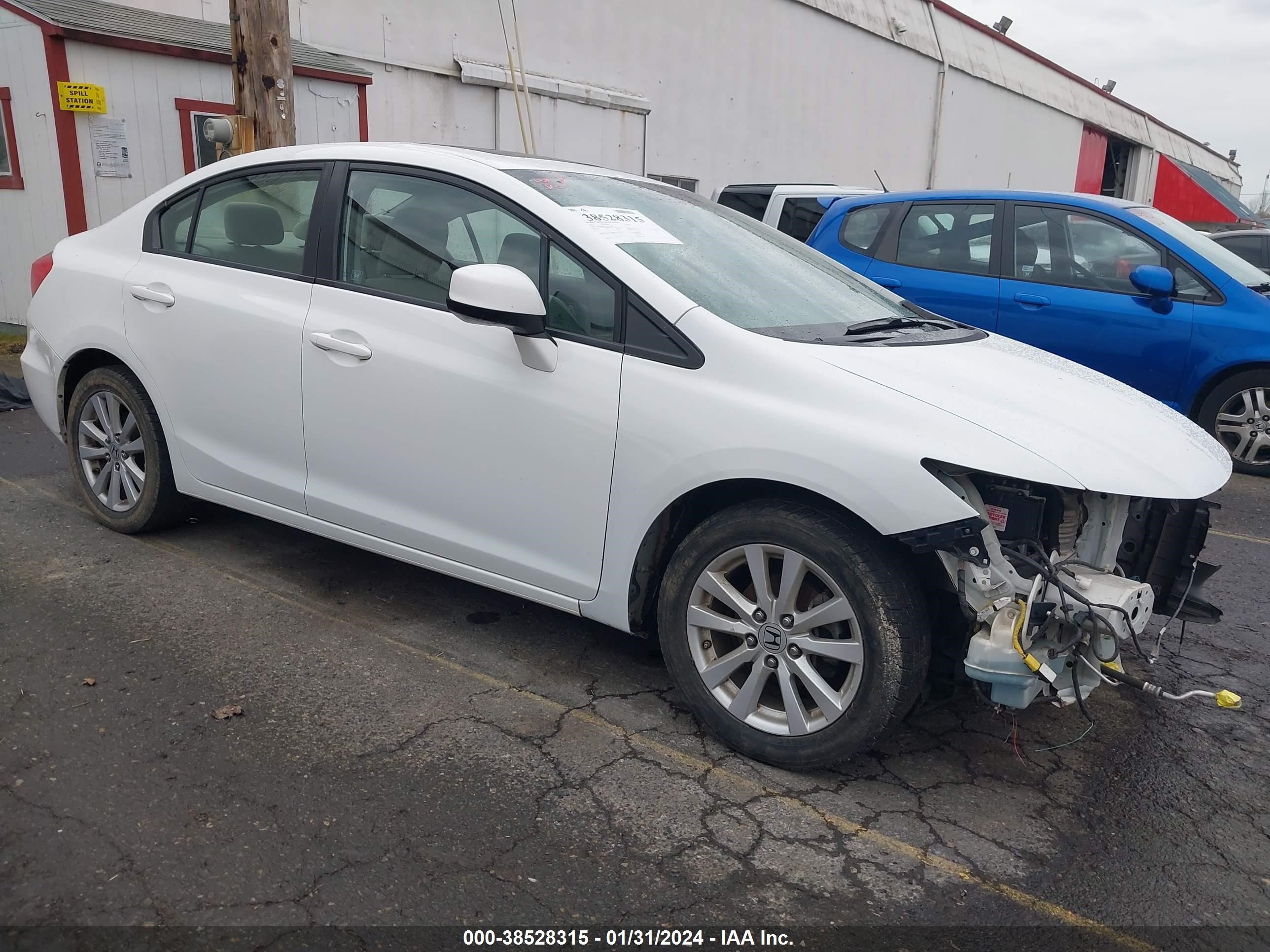 HONDA CIVIC 2012 2hgfb2f86ch304982