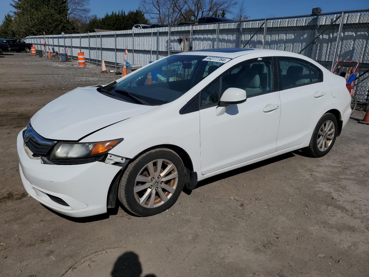 HONDA CIVIC 2012 2hgfb2f86ch319773