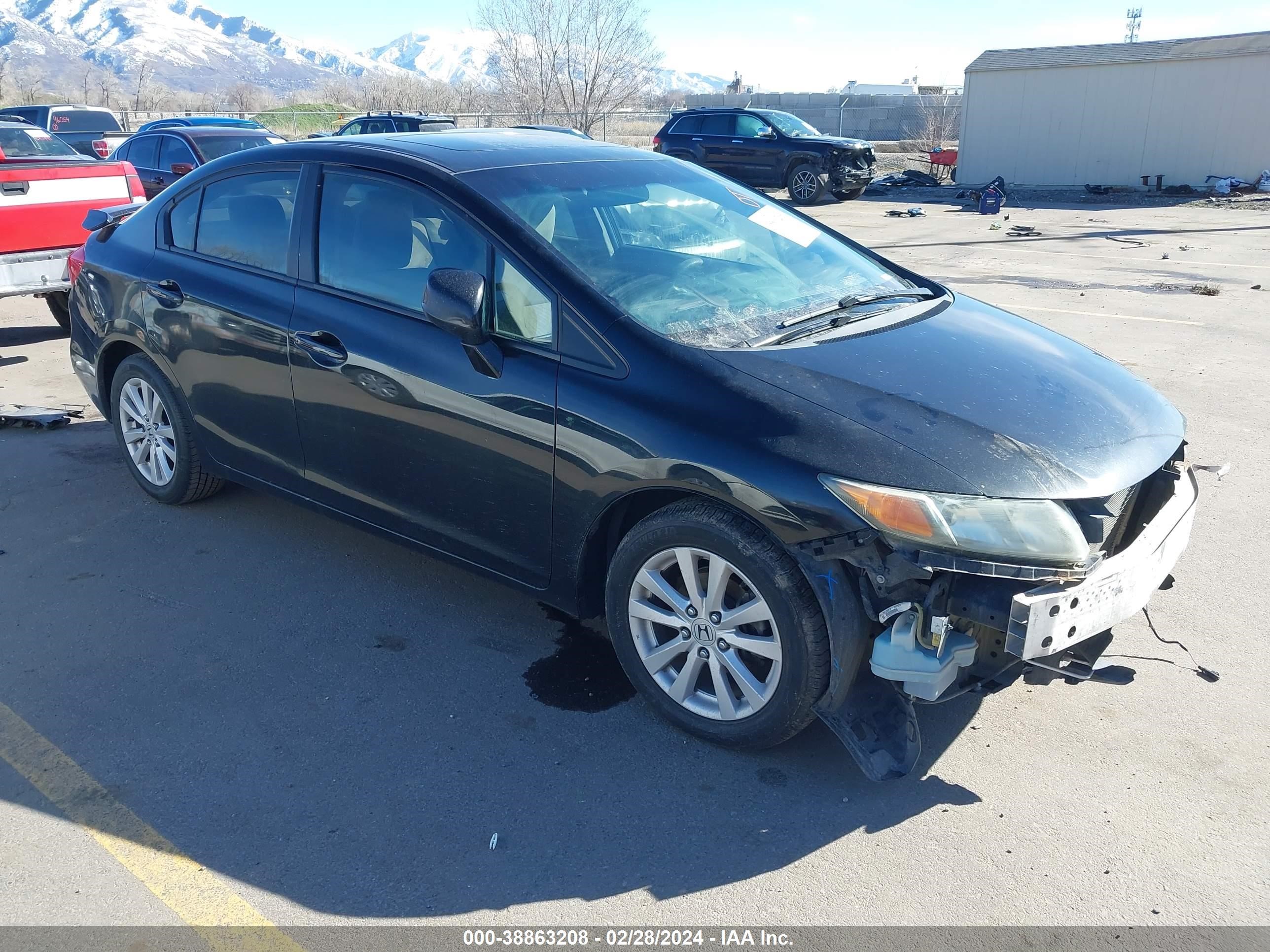 HONDA CIVIC 2012 2hgfb2f86ch333270