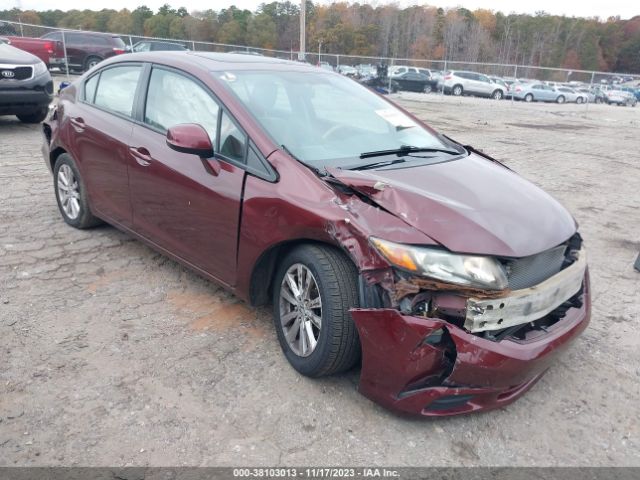 HONDA CIVIC 2012 2hgfb2f86ch531394