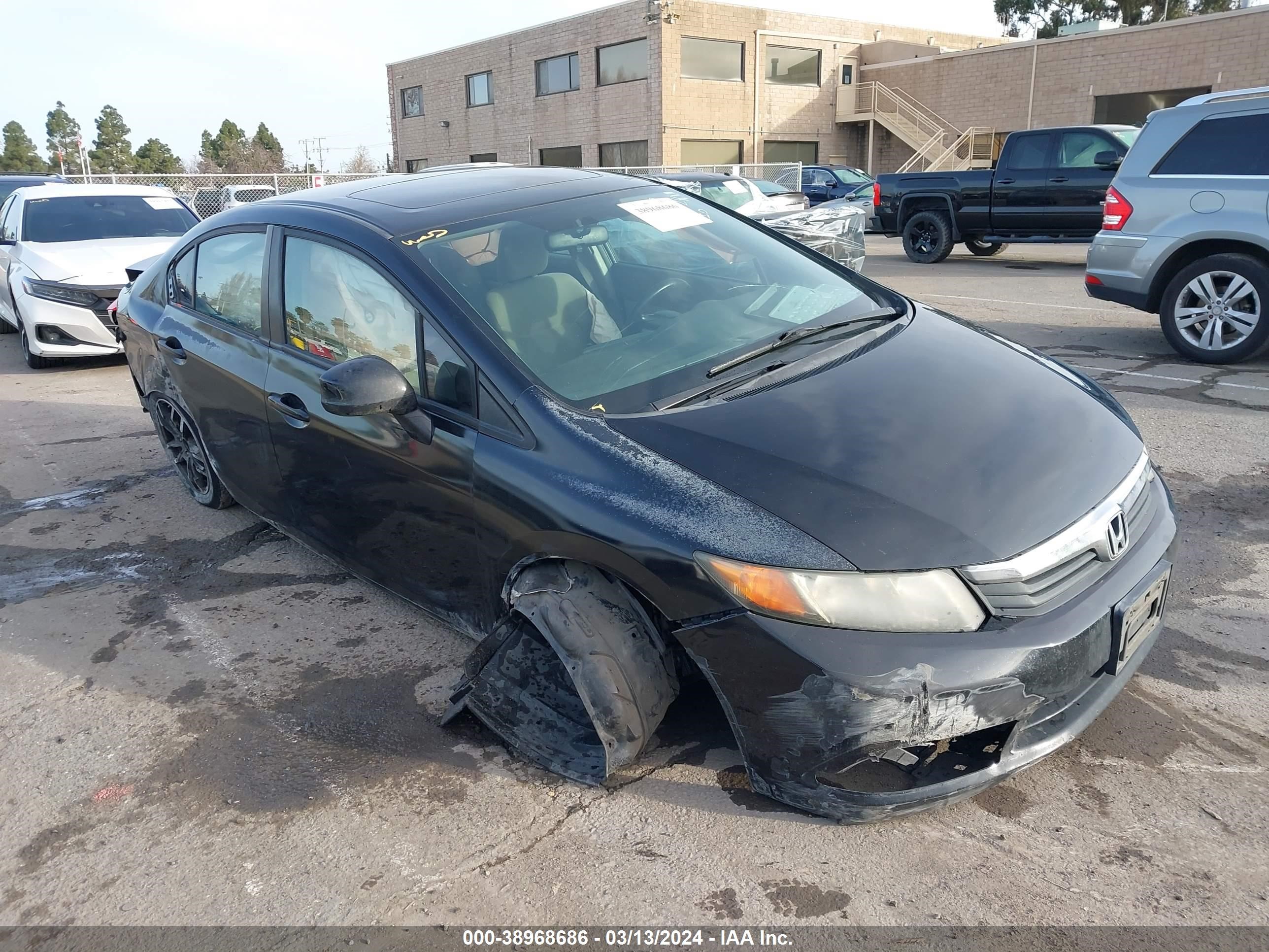 HONDA CIVIC 2012 2hgfb2f86ch571359