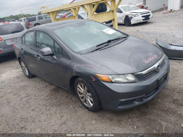 HONDA CIVIC 2012 2hgfb2f86ch573077