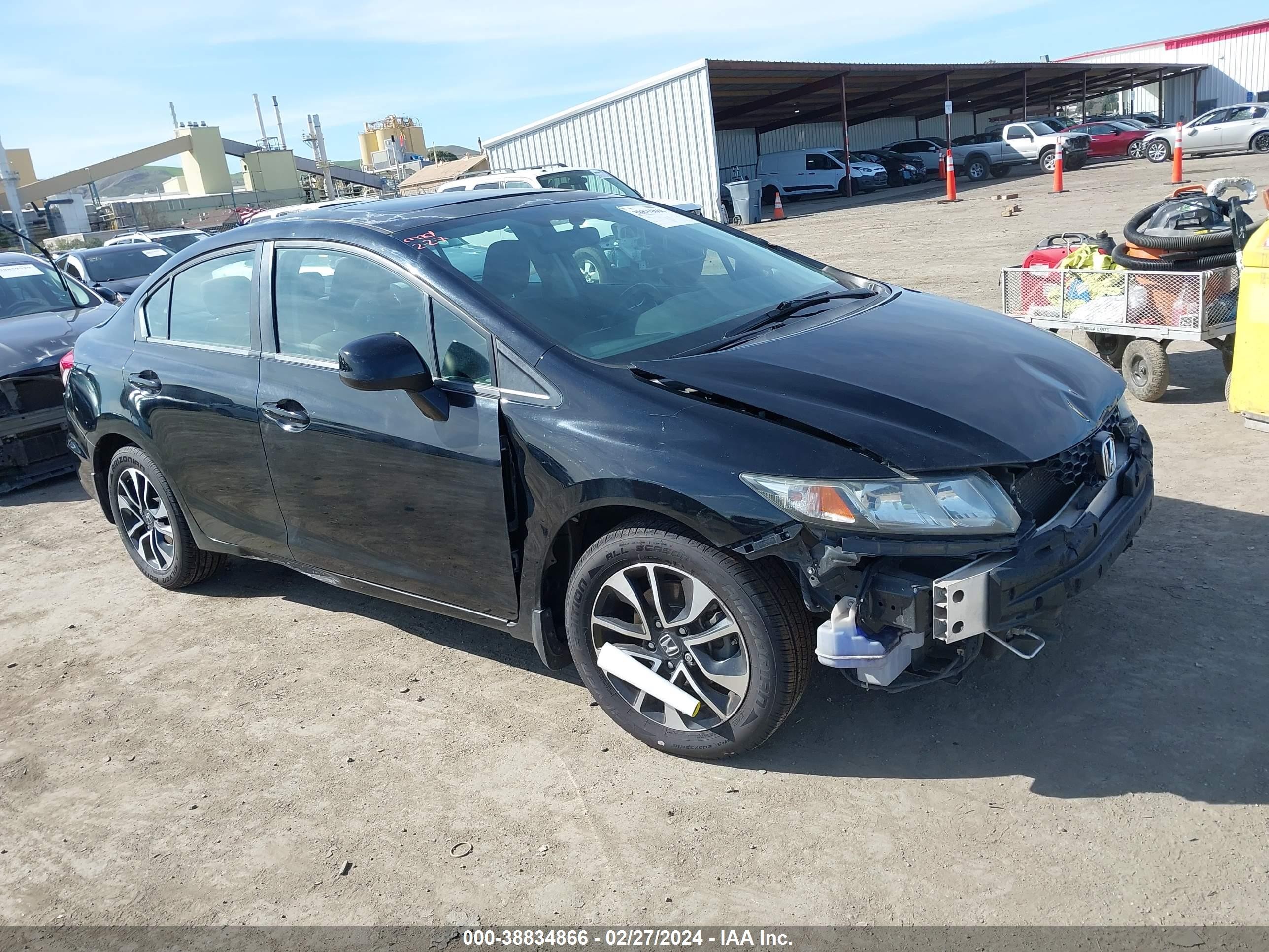 HONDA CIVIC 2013 2hgfb2f86dh521854