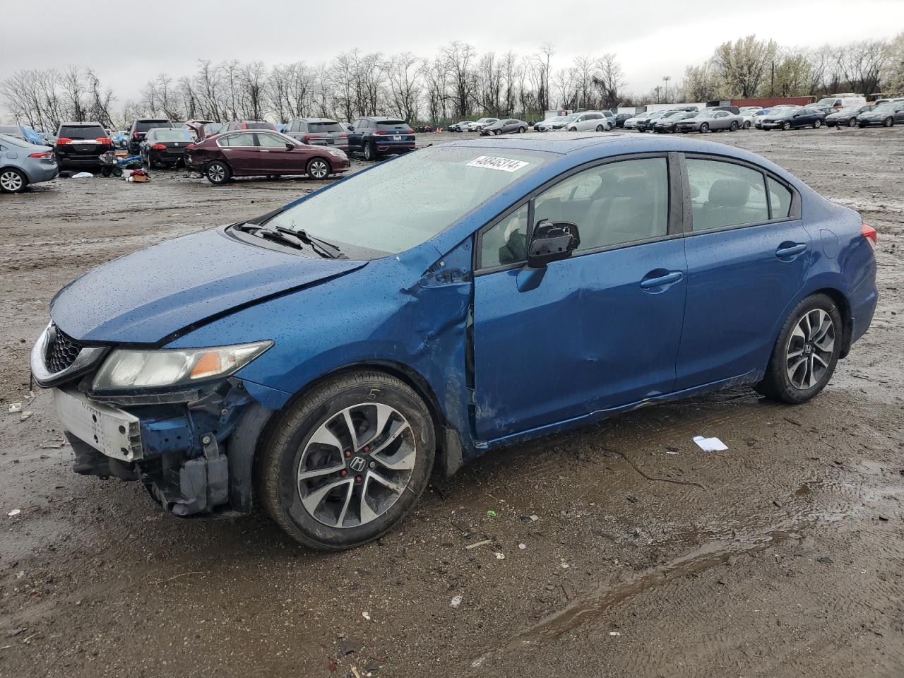 HONDA CIVIC 2013 2hgfb2f86dh538007