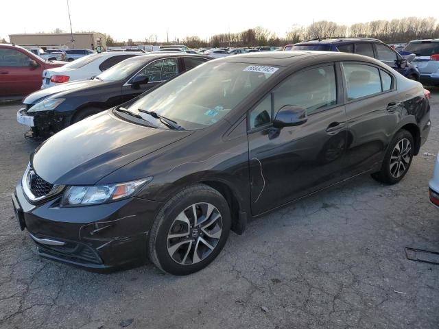 HONDA CIVIC EX 2013 2hgfb2f86dh584811