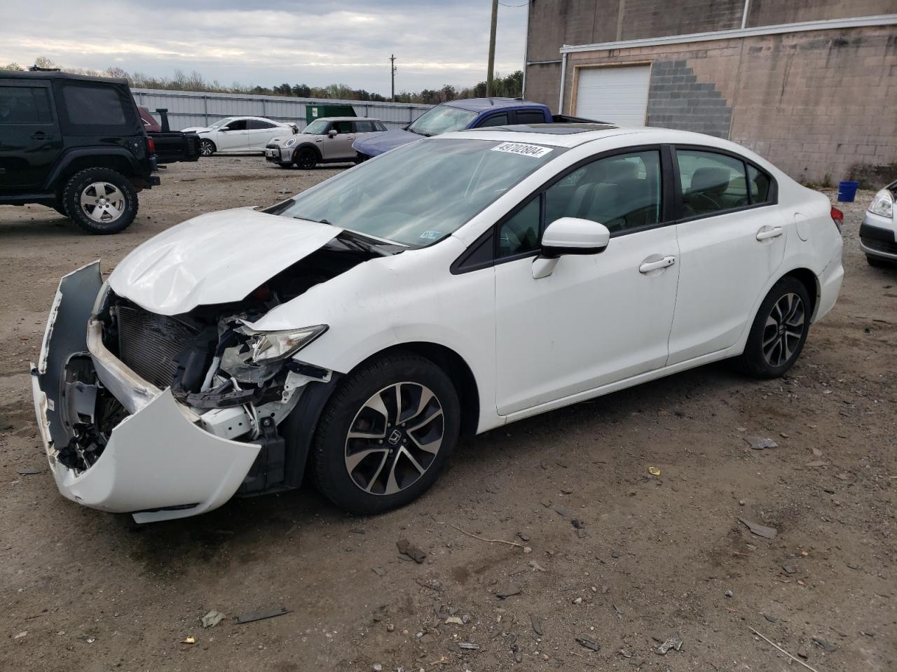 HONDA CIVIC 2014 2hgfb2f87eh525378