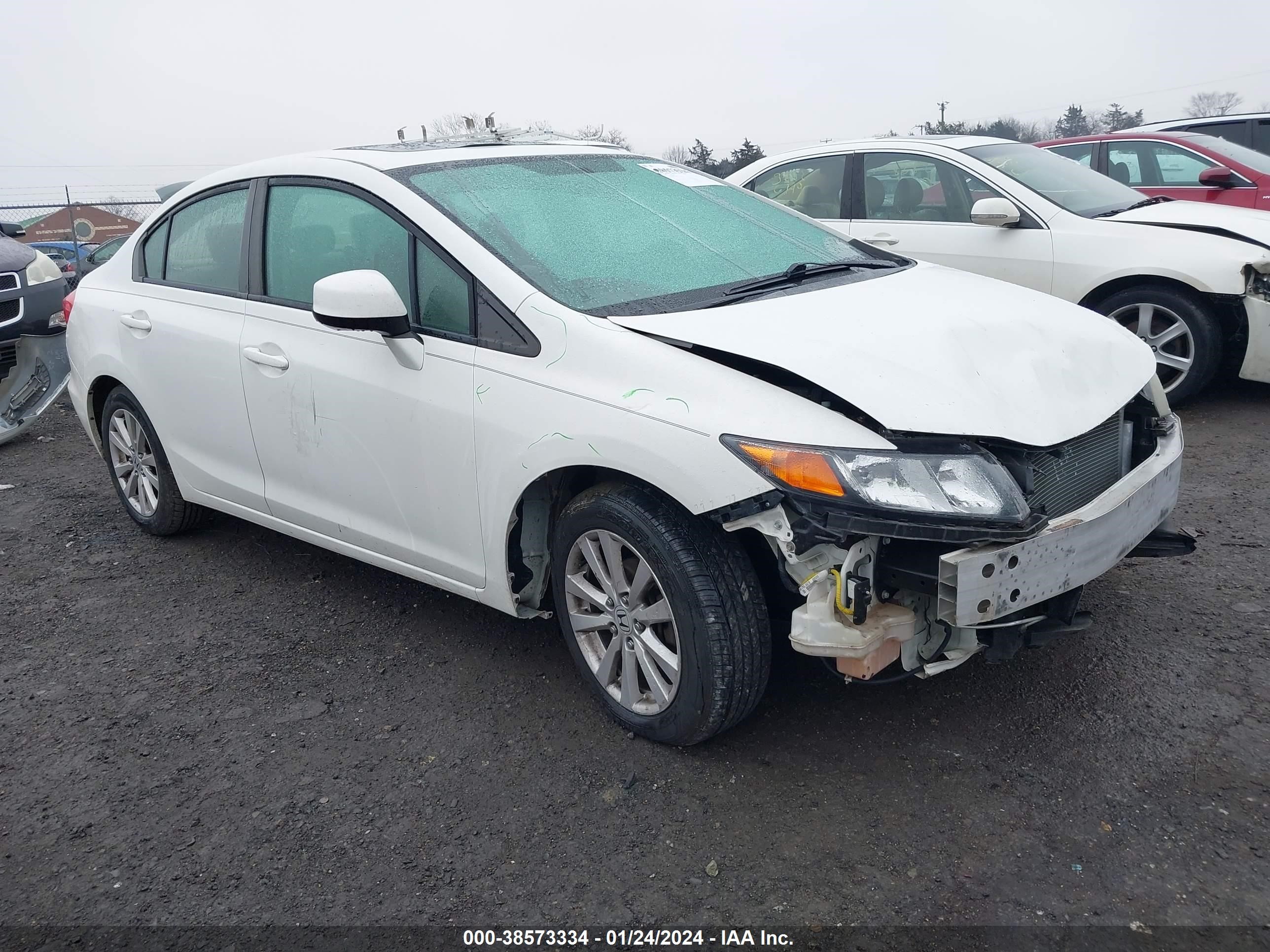 HONDA CIVIC 2012 2hgfb2f88ch330354