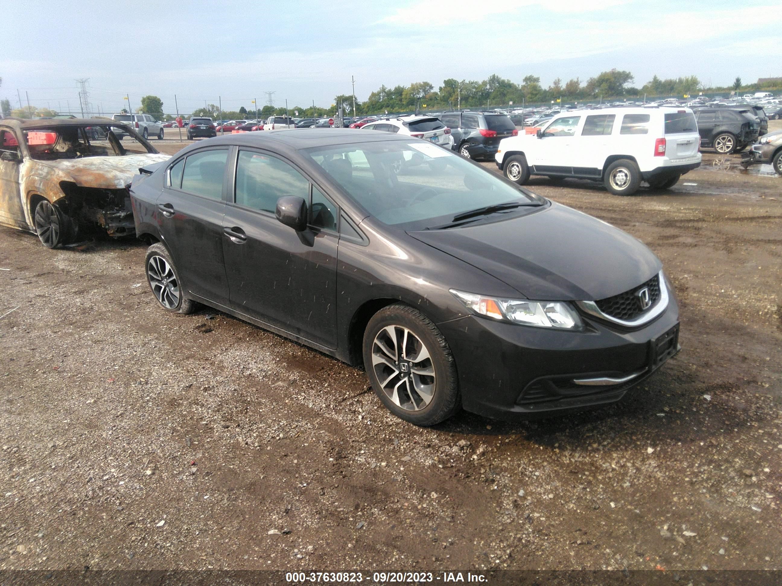 HONDA CIVIC 2013 2hgfb2f88dh500147