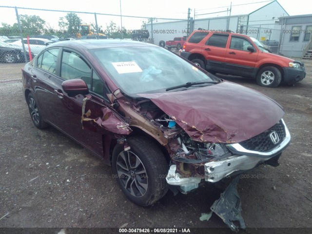 HONDA CIVIC SEDAN 2014 2hgfb2f88eh553626