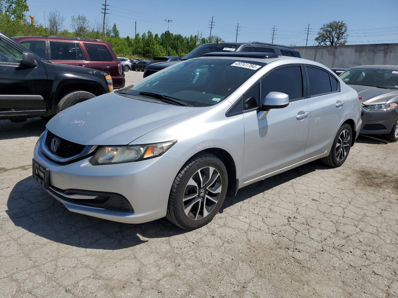 HONDA CIVIC 2013 2hgfb2f89dh520374