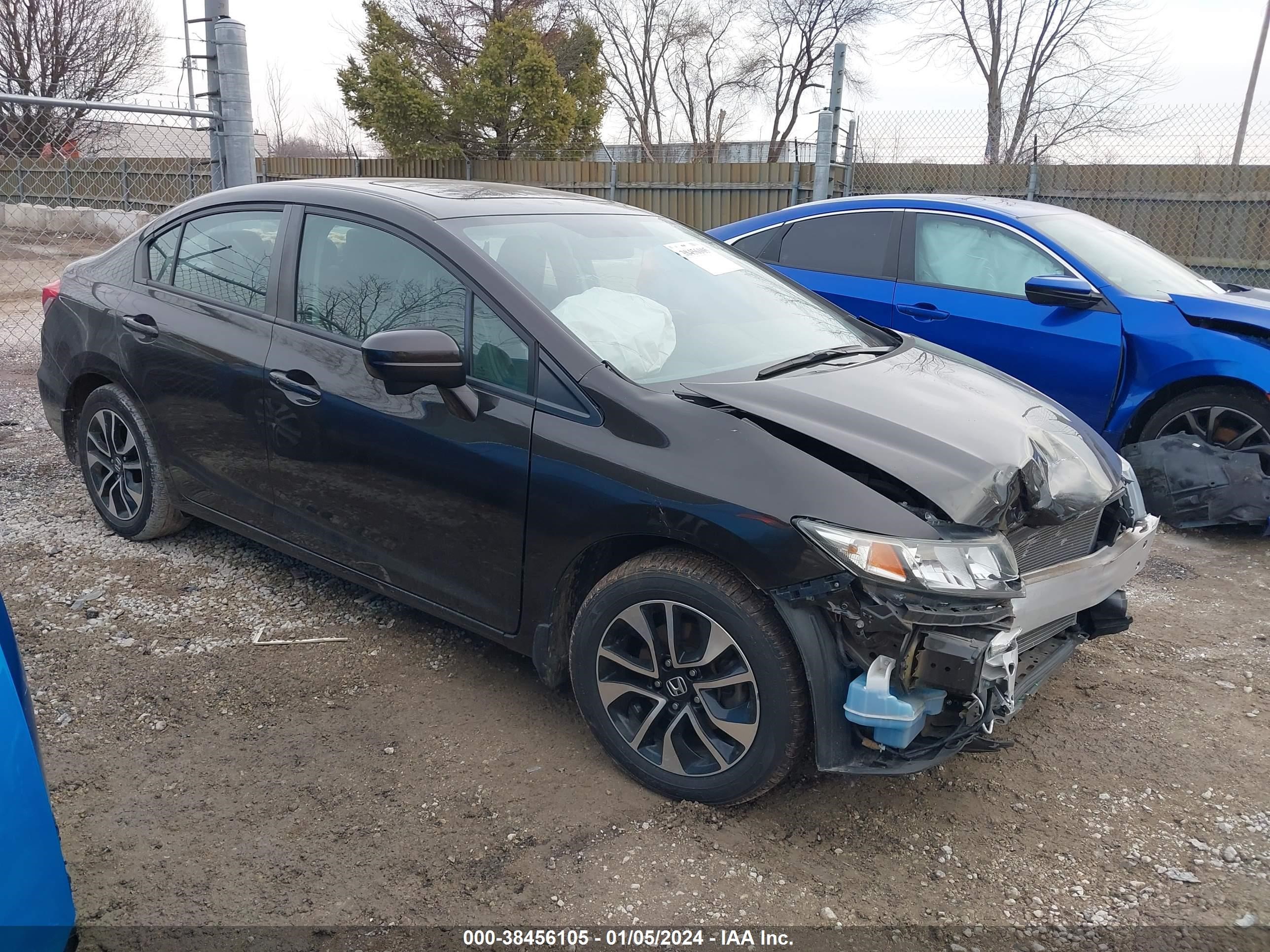 HONDA CIVIC 2014 2hgfb2f89eh520652