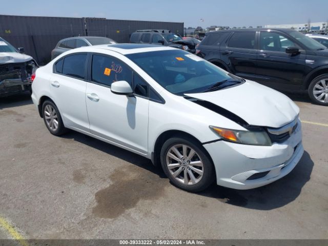 HONDA CIVIC 2012 2hgfb2f8xch335443