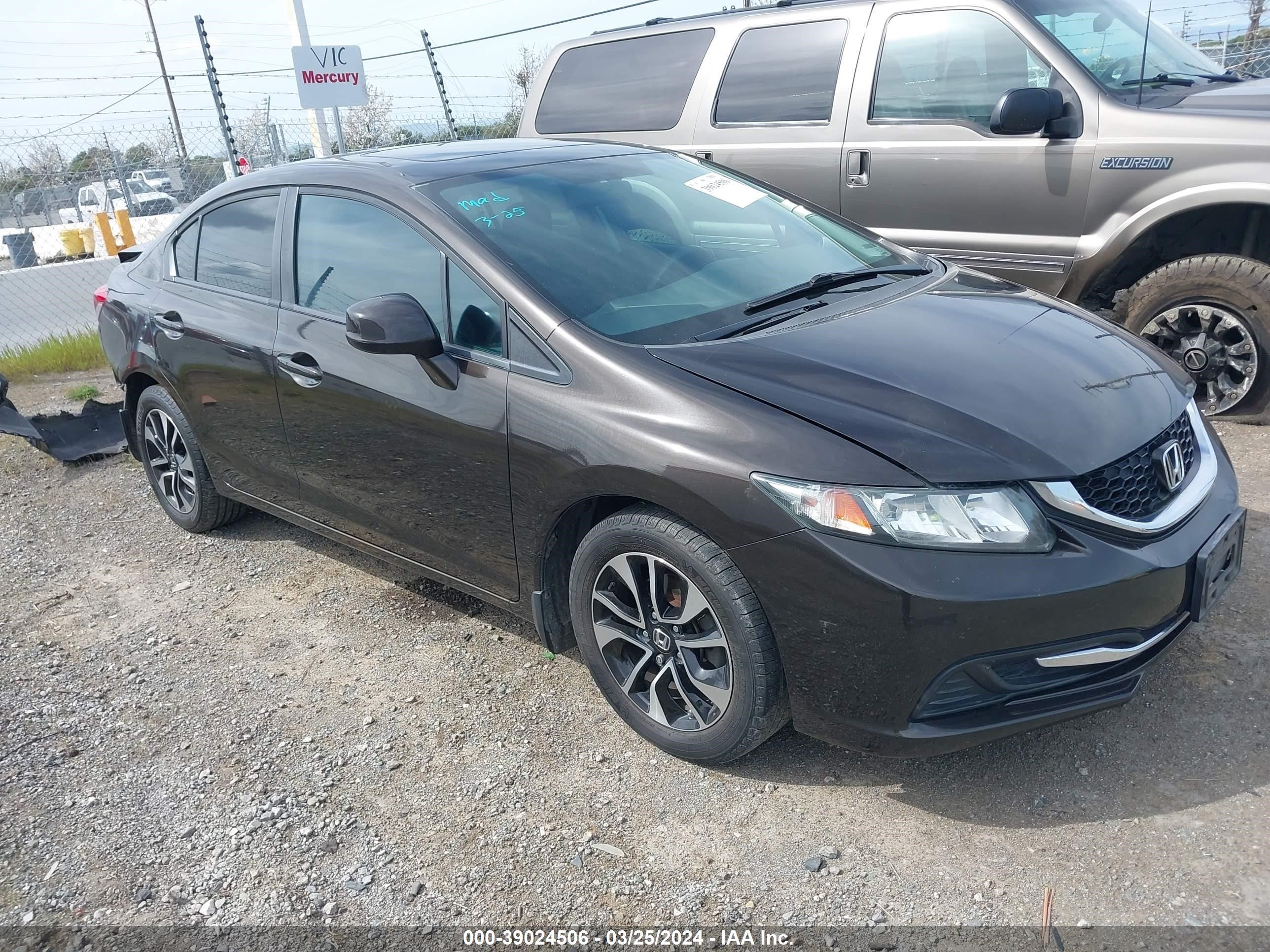 HONDA CIVIC 2013 2hgfb2f8xdh580471