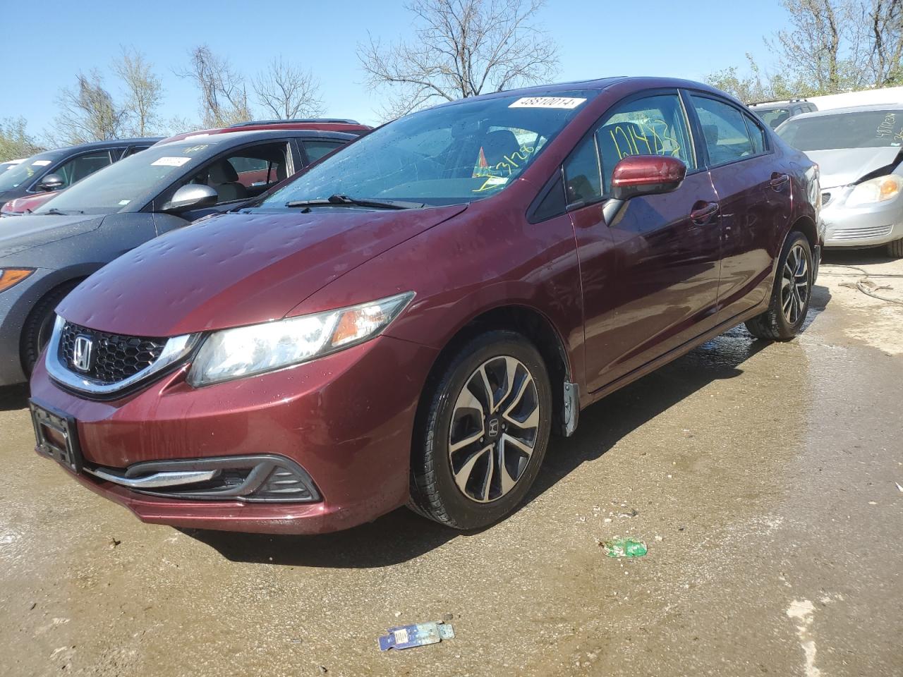 HONDA CIVIC 2014 2hgfb2f8xeh540408