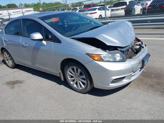 HONDA CIVIC 2012 2hgfb2f90ch528791